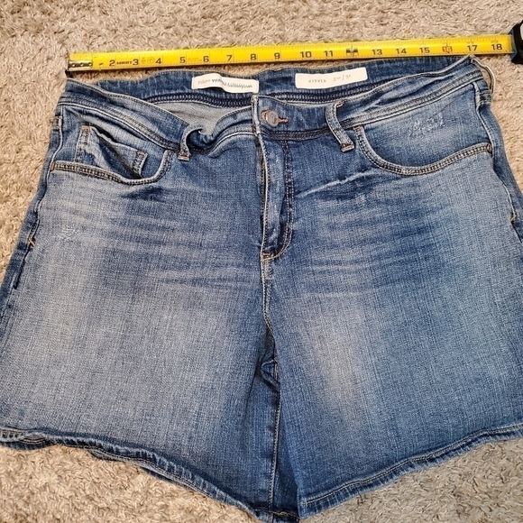 PILCRO and the Letterpress Conservative Jean Shorts - Picture 5 of 11